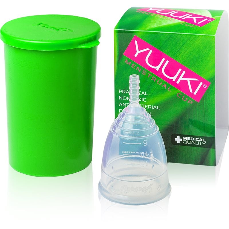 Yuuki Soft 1 + cup менструална чаша размер small (⌀ 41 mm, )