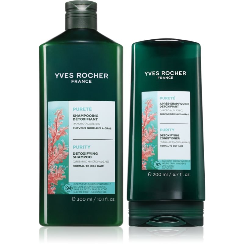 Yves Rocher Pureté комплект За коса - Комплект - Сравни цени от 1 магазин с безплатна доставка