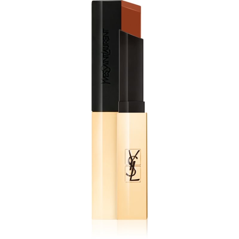 YSL Yves Saint Laurent Rouge Pur Couture The Slim тънко матиращо червило с кожен ефект - Дамски парфюм 2мл - Сравни цени от 1 магазин с безплатна доставка