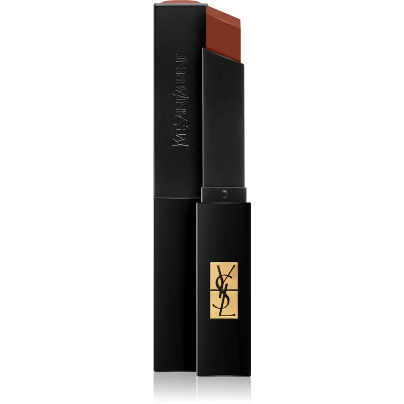 Yves Saint Laurent Rouge Pur Couture The Slim Velvet Radical тънко матиращо червило с кожен ефект