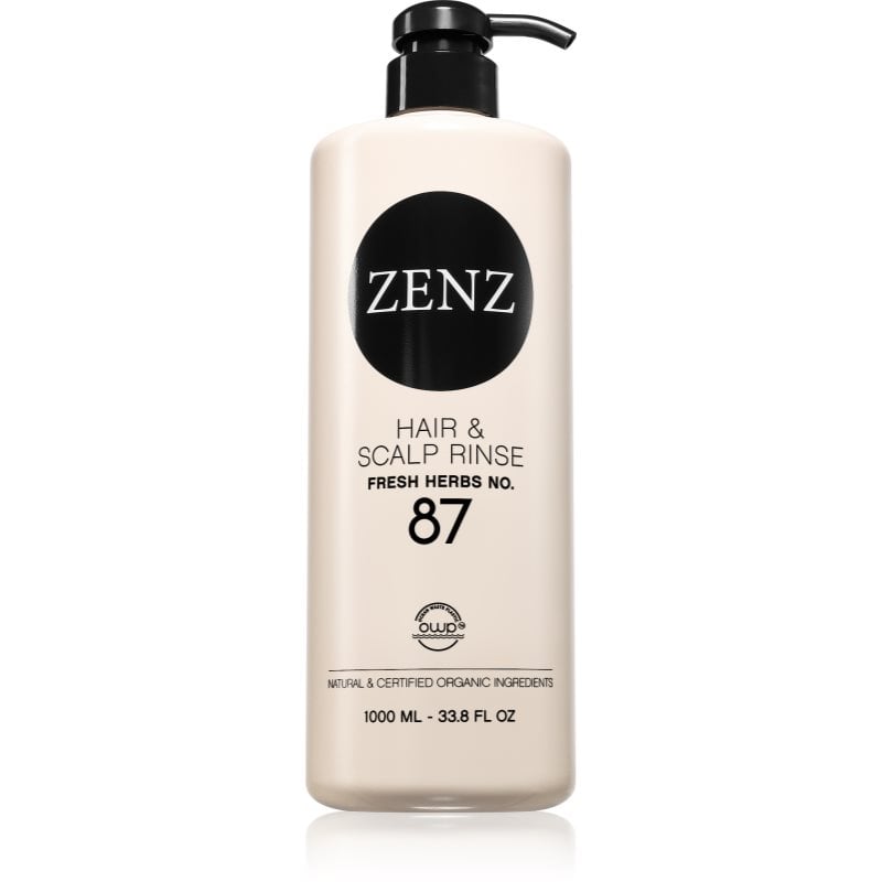 ZENZ Organic Fresh Herbs No. 87 интензивна грижа за възобновяване на скалпа