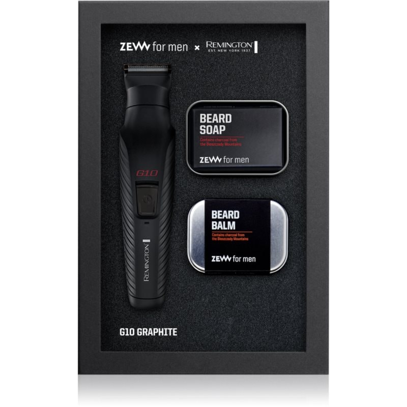 Zew For Men Remington G10 Graphite комплект за подстригване на брада и косми по тялото - Комплект - Сравни цени от 1 магазин с безплатна доставка