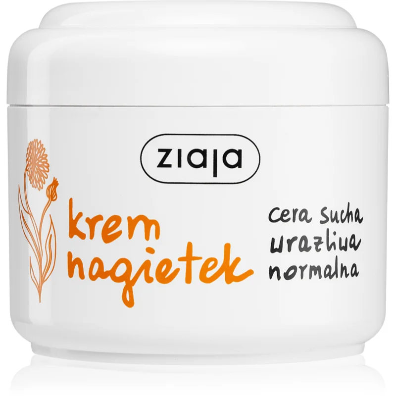 Ziaja Marigold нежен крем за лице с витамин Е - Грижа за лице - Сравни цени от 1 магазин с безплатна доставка