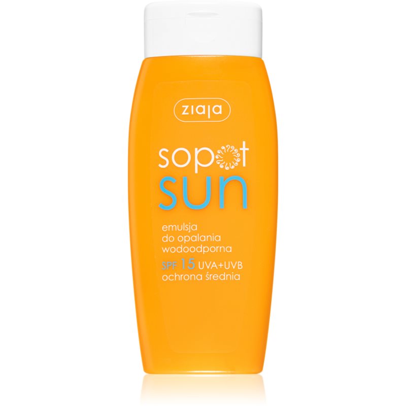 Ziaja Sopot Sun мляко за загар SPF 15 - Грижа за тяло - Сравни цени от 1 магазин с безплатна доставка