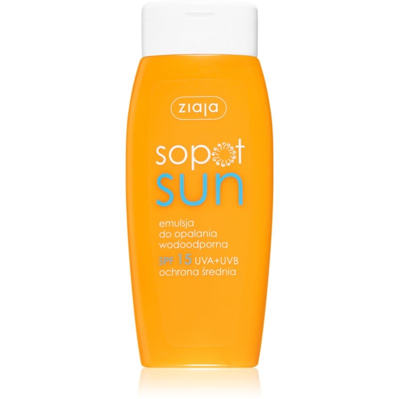 Ziaja Sopot Sun мляко за загар SPF 15 - Грижа за тяло - Сравни цени от 1 магазин с безплатна доставка