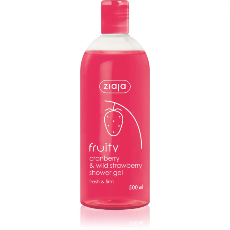 Ziaja Fruity Cranberry & Wild Strawberry хидратиращ душ гел