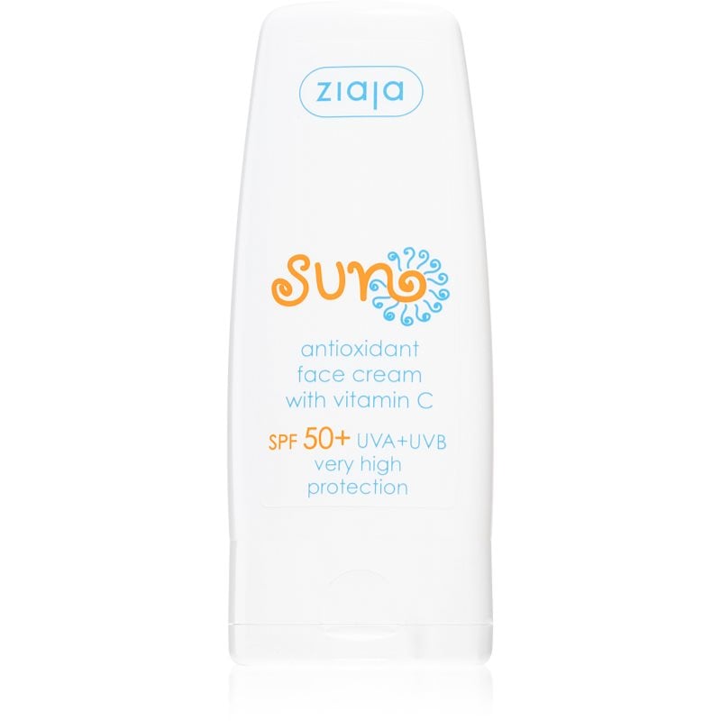 Ziaja Sun антиоксидантен крем за лице с витамин С SPF 50+