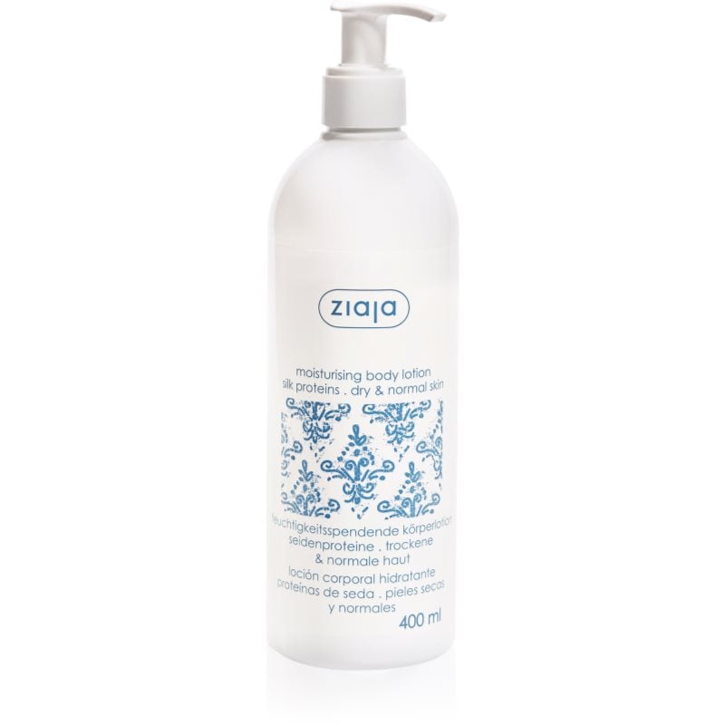 Ziaja Silk хидратиращо мляко за тяло с масло от шеа