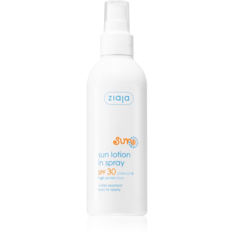 Ziaja Sun слънцезащитно мляко в спрей SPF 30