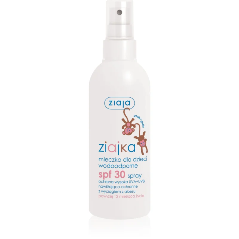 Ziaja Ziajka слънцезащитно масло за деца в спрей SPF 30 - Грижа за тяло - Сравни цени от 1 магазин с безплатна доставка