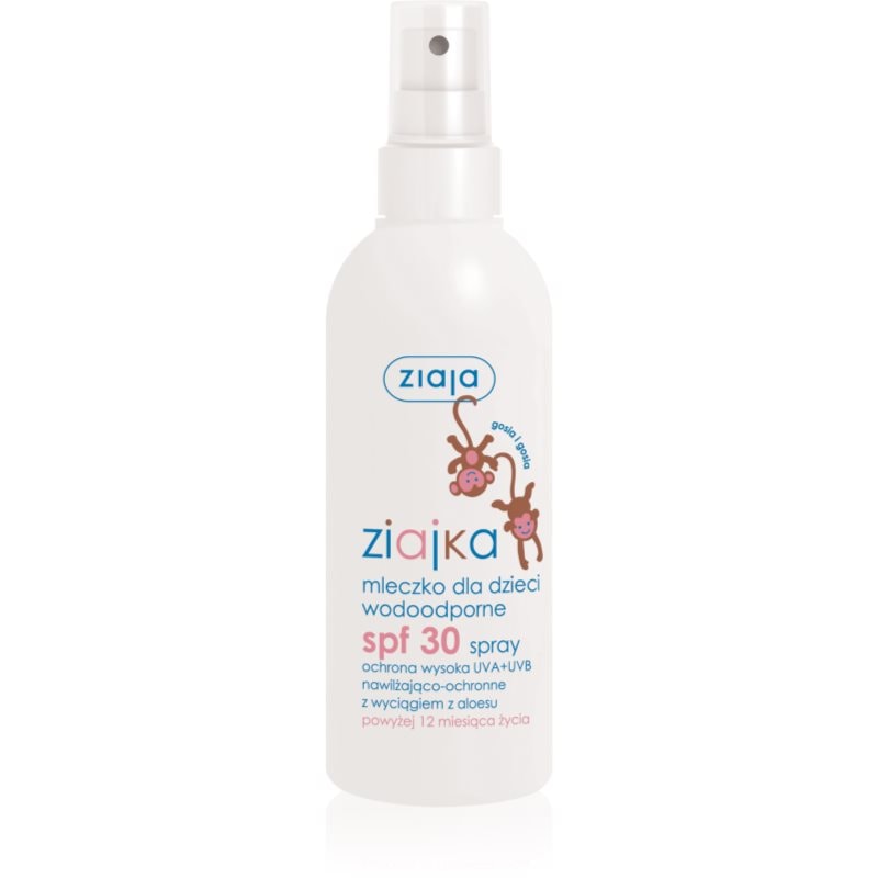 Ziaja Ziajka слънцезащитно масло за деца в спрей SPF 30 - Грижа за тяло - Сравни цени от 1 магазин с безплатна доставка