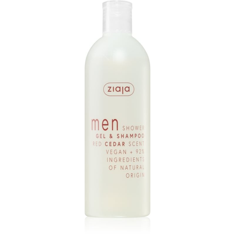 Ziaja Men шампоан и душ гел 2 в 1 Red Cedar
