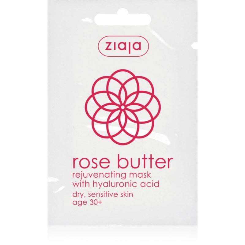 Ziaja Rose Butter подмладяваща маска за лице 30+