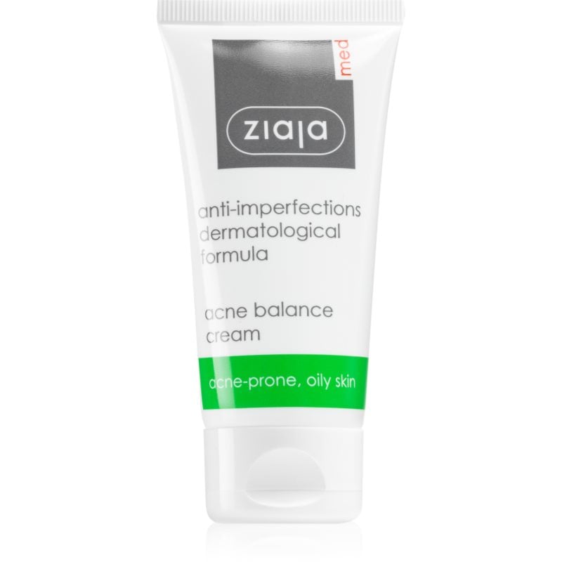 Ziaja Med Antibacterial Care локална грижа против акне за лице и тяло