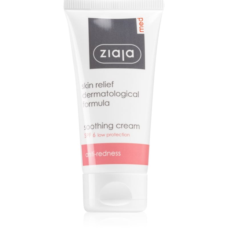 Ziaja Med Acne Lesions успокояващ и хидратиращ крем SPF 6