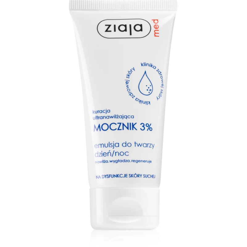 Ziaja Med Ultra-Moisturizing with Urea регенериращ и хидратиращ крем с изглаждащ ефект (3% Urea) - Грижа за лице - Сравни цени от 1 магазин с безплатна доставка