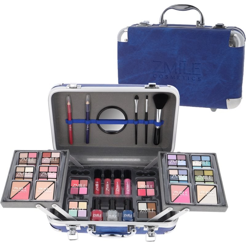 ZMILE COSMETICS Traveller Blue козметично куфарче
