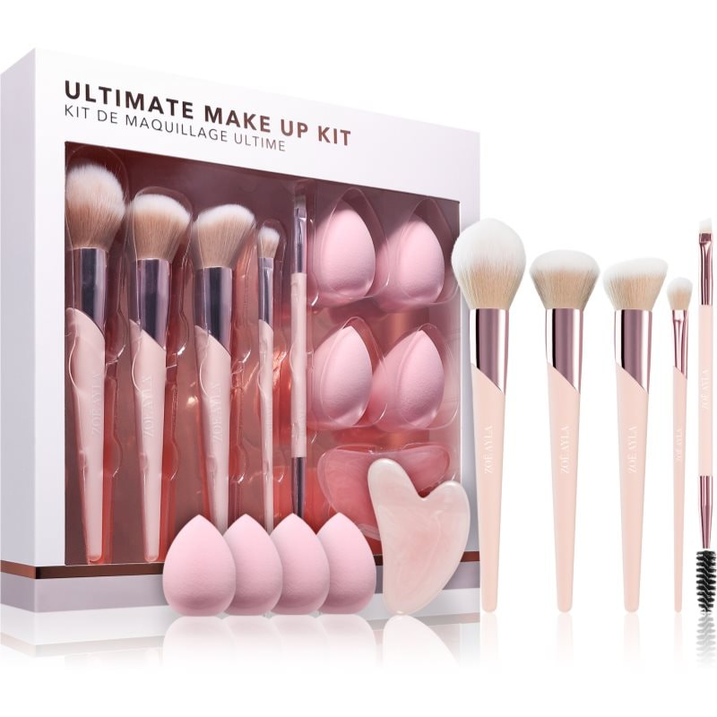 Zoë Ayla Bliss Makeup Kit комплект четки - Комплект - Сравни цени от 1 магазин с безплатна доставка