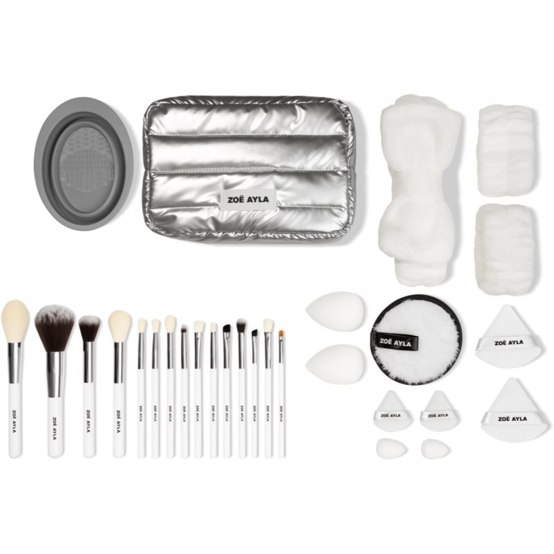 Zoë Ayla Mega Brush Set комплект за лице - Комплект - Сравни цени от 1 магазин с безплатна доставка