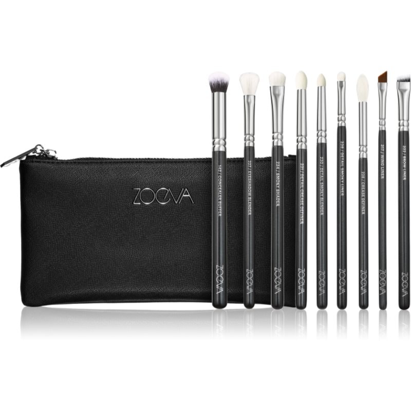 ZOEVA It's All About The Eyes Brush Set Комплект четки с чантичка - Комплект - Сравни цени от 1 магазин с безплатна доставка