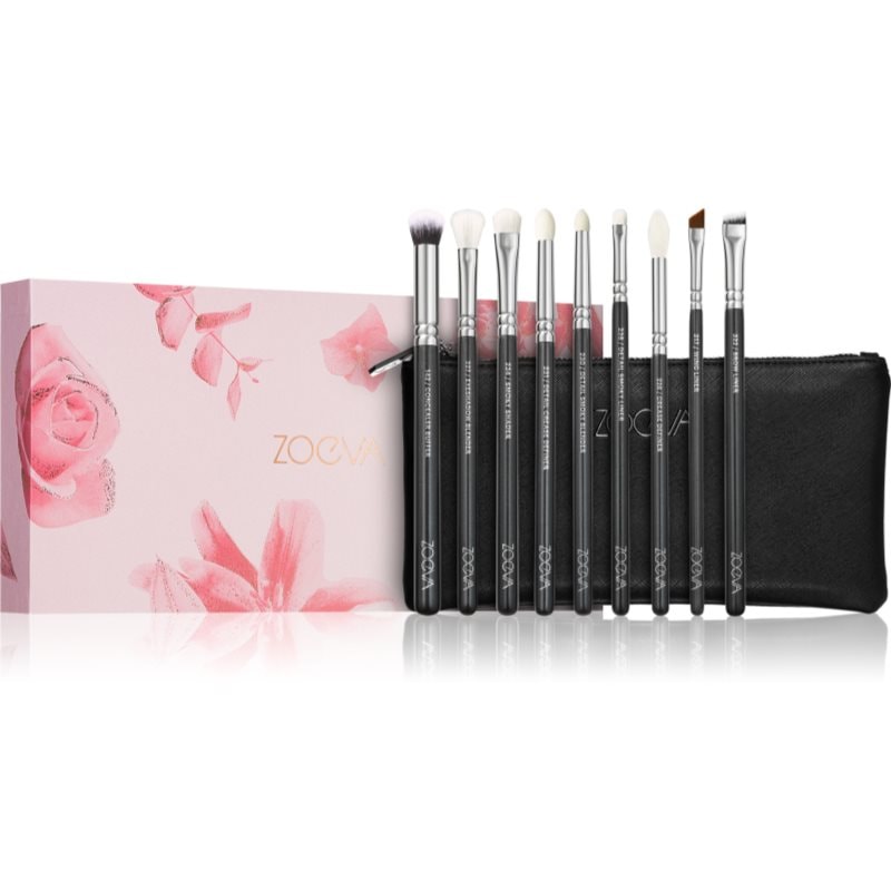 ZOEVA It's All About The Eyes Brush Set Комплект четки с чантичка - Комплект - Сравни цени от 1 магазин с безплатна доставка