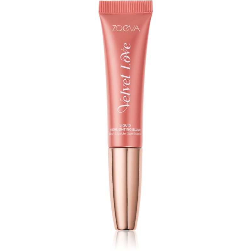 ZOEVA Velvet Love Liquid Highlighting Blush течен руж за озаряване на лицето - Грим - Сравни цени от 1 магазин с безплатна доставка
