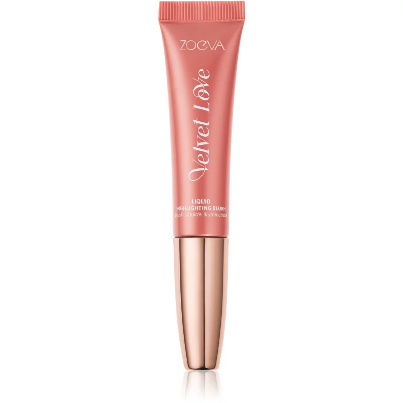 ZOEVA Velvet Love Liquid Highlighting Blush течен руж за озаряване на лицето - Грим - Сравни цени от 1 магазин с безплатна доставка