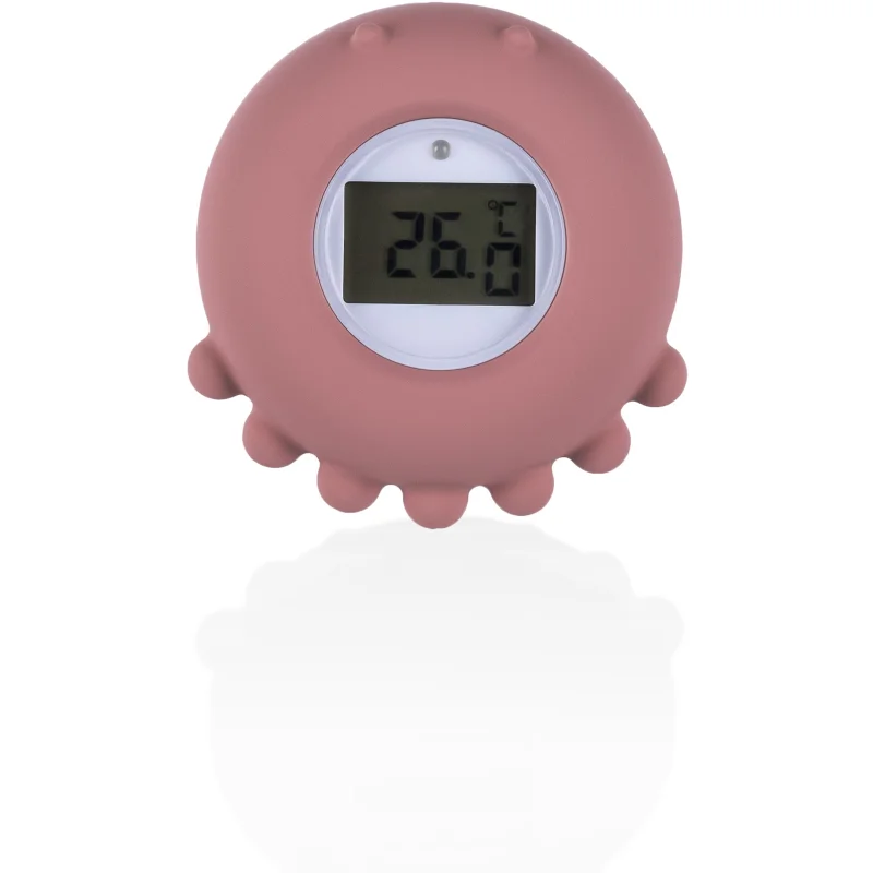 Zopa Silicone Digital Thermometer 2in1 Дигитален термометър за ваната Old Pink - За деца - Сравни цени от 1 магазин с безплатна доставка