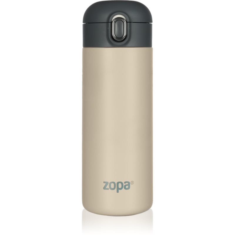 Zopa Thermo Bottle термос със сламка Cookie Beige