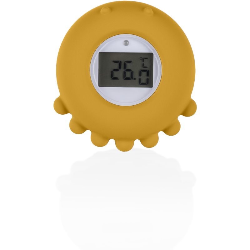 Zopa Silicone Digital Thermometer 2in1 Дигитален термометър за ваната Mustard Yellow - За деца - Сравни цени от 1 магазин с безплатна доставка