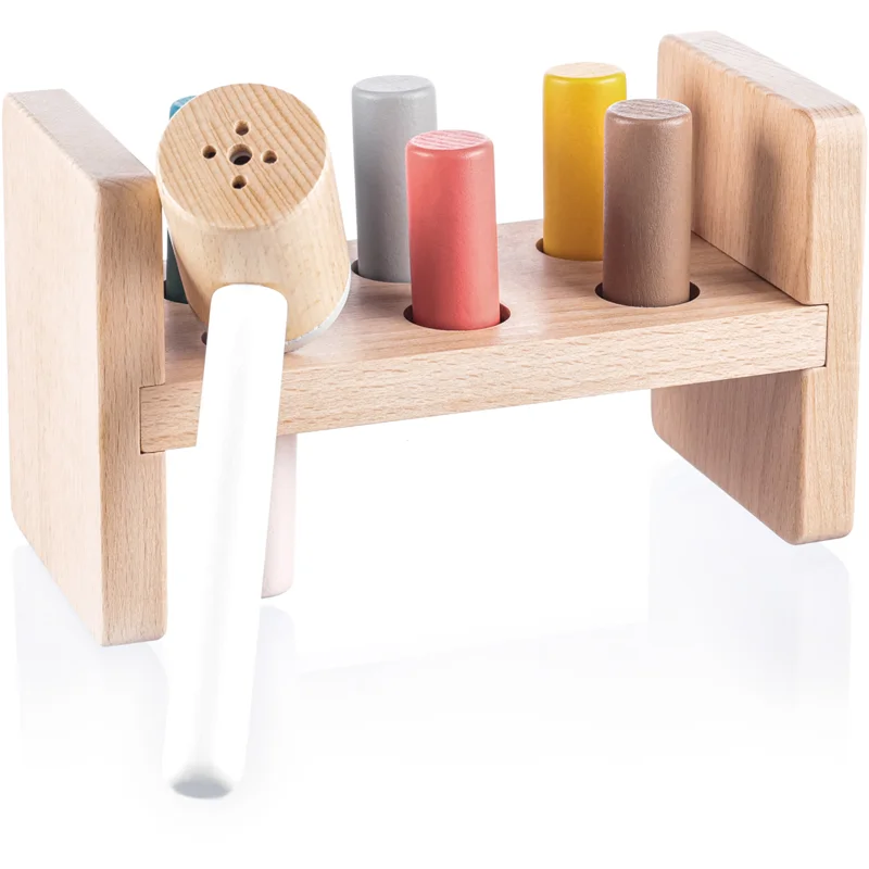 Zopa Wooden Nailer игра с чукче от дърво - За деца - Сравни цени от 1 магазин с безплатна доставка