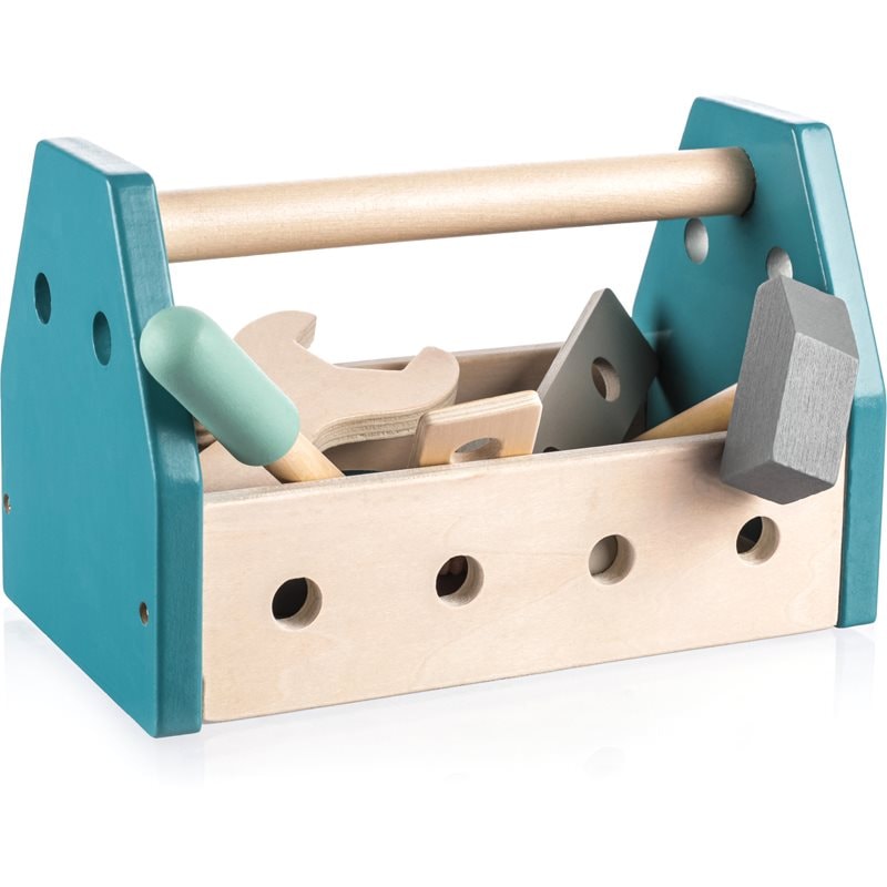 Zopa Wooden Tool Box комплект инструменти Blue - За деца - Сравни цени от 1 магазин с безплатна доставка