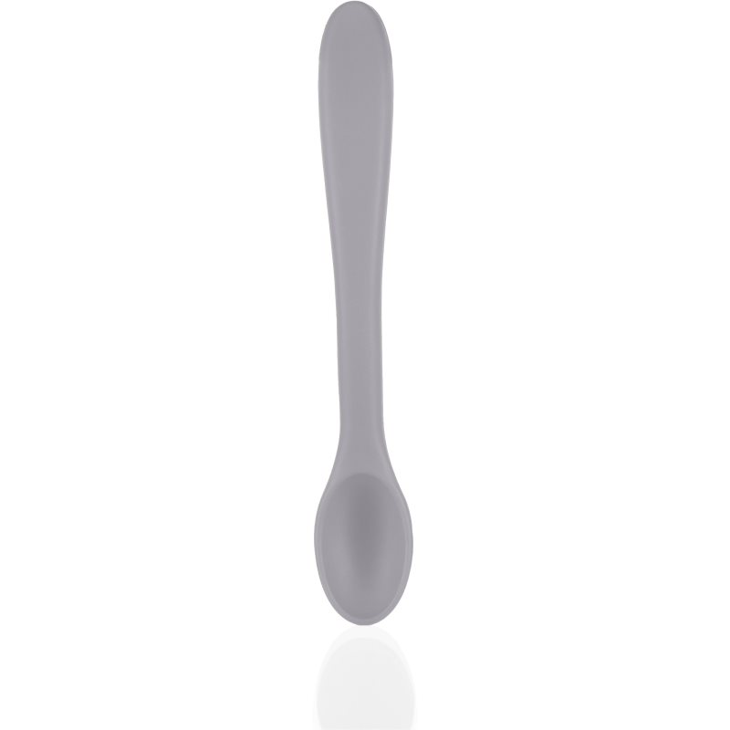 Zopa Silicone Spoon лъжичка 6 m+ Dove Grey - За деца - Сравни цени от 1 магазин с безплатна доставка