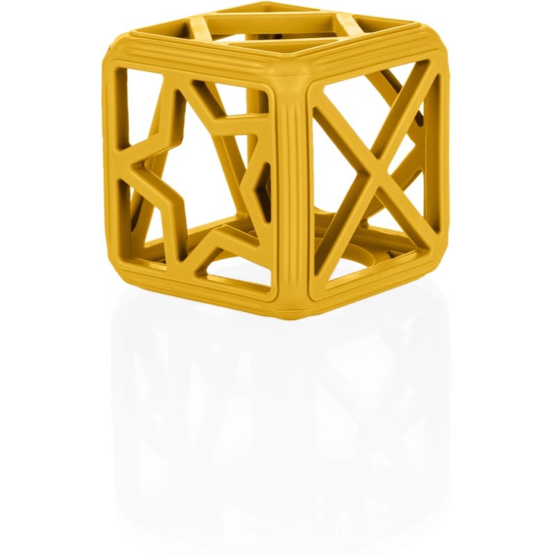 Zopa Silicone Teether Square гризалка 0 m+ Mustard Yellow - За деца - Сравни цени от 1 магазин с безплатна доставка
