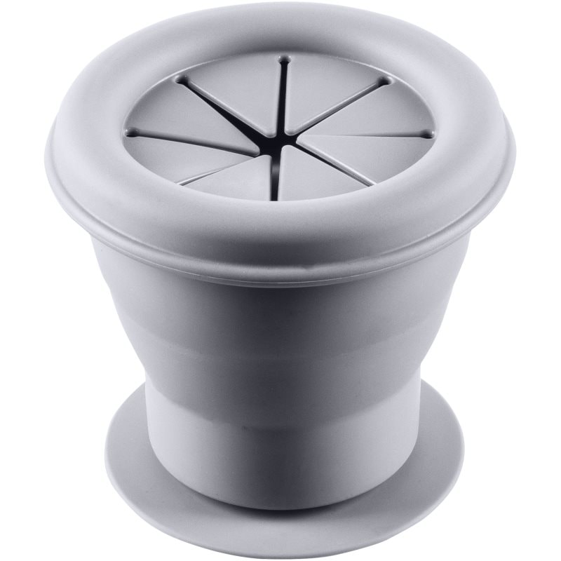 Zopa Silicone Folding Snack Box силиконова купичка с вендуза Dove Grey - За деца - Сравни цени от 1 магазин с безплатна доставка