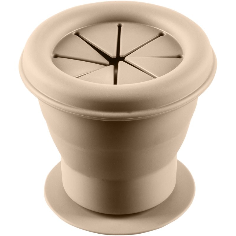 Zopa Silicone Folding Snack Box силиконова купичка с вендуза Sand Beige - За деца - Сравни цени от 1 магазин с безплатна доставка