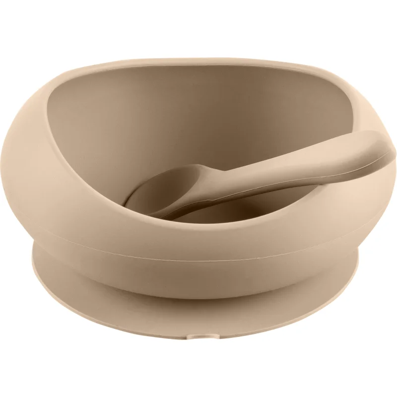 Zopa Silicone Tableware Set комплект за хранене Sand Beige - За деца - Сравни цени от 1 магазин с безплатна доставка