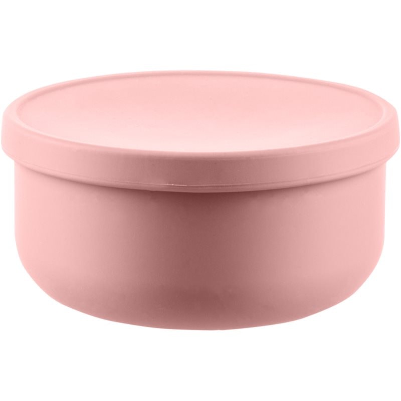 Zopa Silicone Bowl with Lid силиконова купичка с капачка Old Pink - За деца - Сравни цени от 1 магазин с безплатна доставка