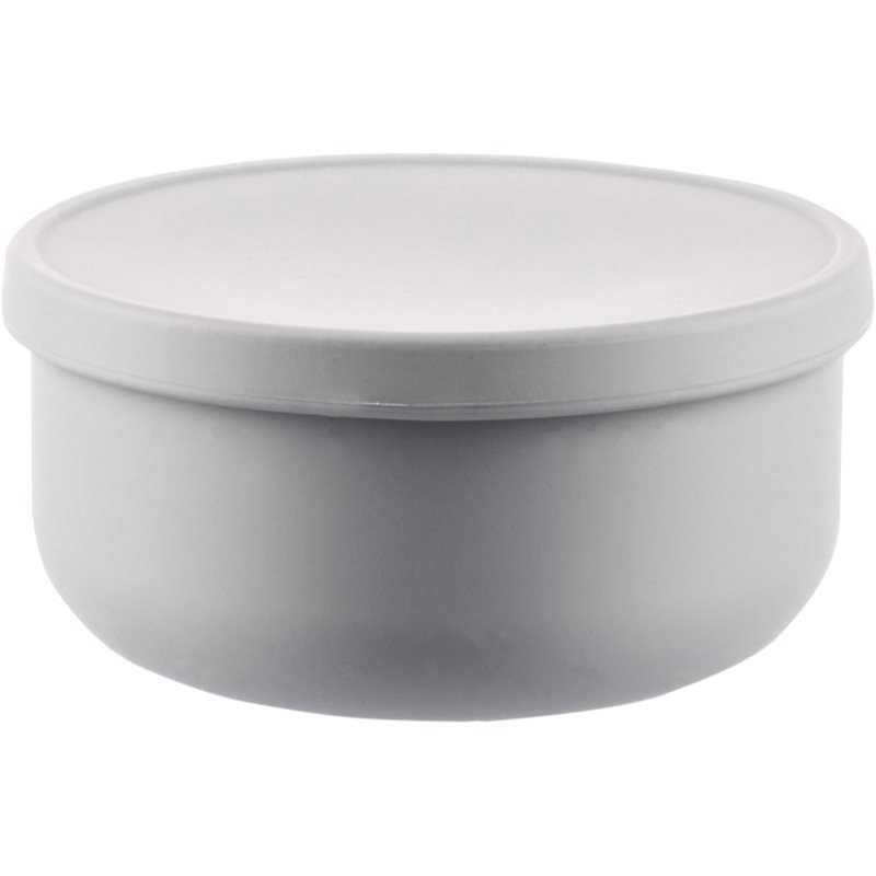 Zopa Silicone Bowl with Lid силиконова купичка с капачка Dove Grey - За деца - Сравни цени от 1 магазин с безплатна доставка