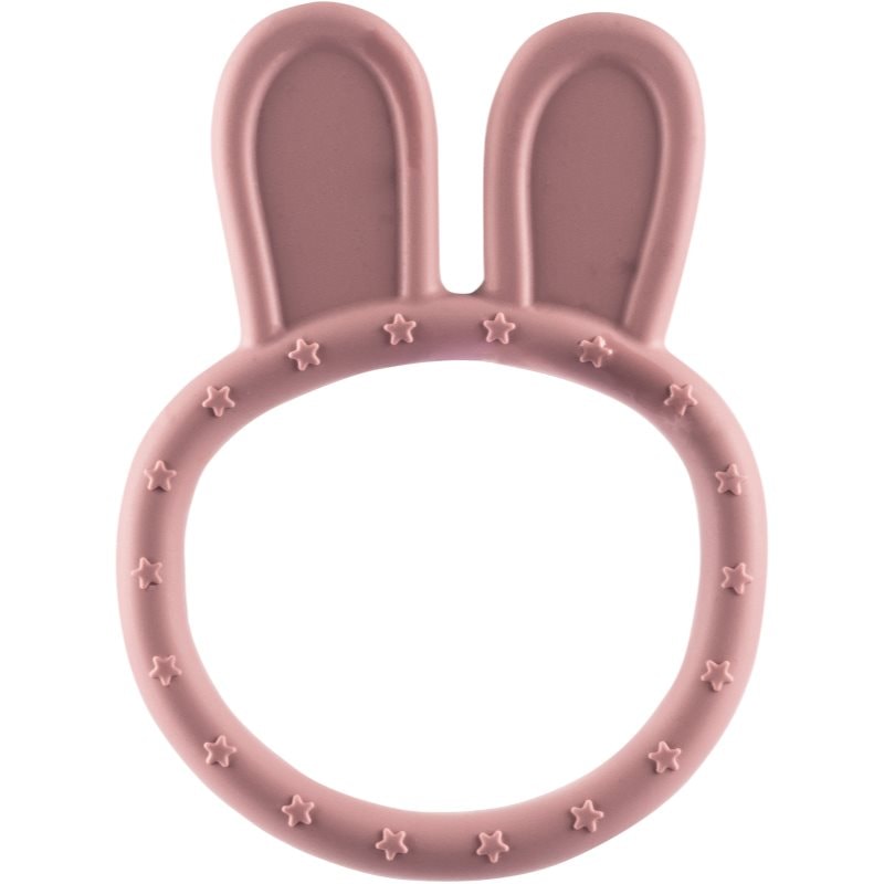Zopa Silicone Teether Rabbit гризалка Old Pink - За деца - Сравни цени от 1 магазин с безплатна доставка
