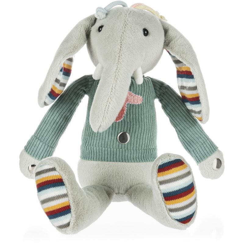 Zopa Plush Interactive Buddy Elephant интерактивна плюшена играчка 12 m+