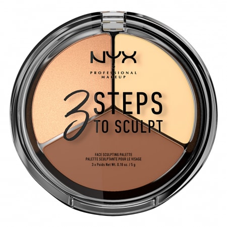 NYX Professional Makeup 3 Steps To Sculpt контурираща палитра за лице - Грим - Сравни цени от 1 магазин с безплатна доставка