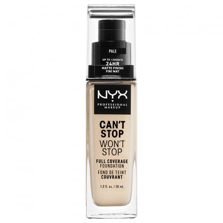 NYX Professional Makeup Can't Stop Won't Stop Full Coverage Foundation високо покривен фон дьо тен - Грим - Сравни цени от 1 магазин с безплатна доставка