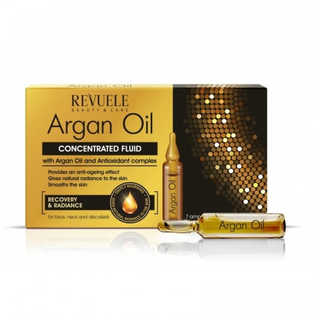 Revuele Ampoules Argan Oil Concentrated Fluid концентриран серум за лице за лице, врат и деколкте - Грижа за лице - Сравни цени от 1 магазин с безплатна доставка