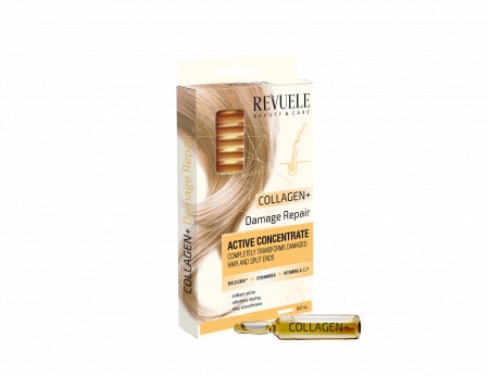 Revuele Active Hair Concentrate Collagen+ Demage Repair ампули за силно изтощена коса - Грижа за коса - Сравни цени от 1 магазин с безплатна доставка