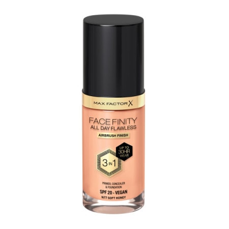 Max Factor Facefinity All Day Flawless Flexi-Hold 3in1 Primer Concealer Foundation SPF20 течен фон дьо тен 3в1 77 - Грим - Сравни цени от 1 магазин с безплатна доставка