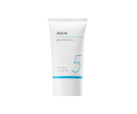 Missha All Around Safe Block Aqua Sun слънцезащитен гел-крем за лице SPF 50+ - Грижа за тяло - Сравни цени от 1 магазин с безплатна доставка