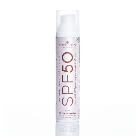 COCOSOLIS Natural Sunscreen Lotion слънцезащитни продукти SPF 50 - Грижа за тяло - Сравни цени от 1 магазин с безплатна доставка