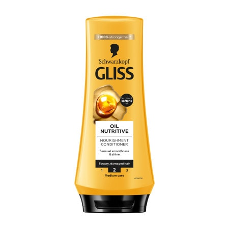 Schwarzkopf Gliss Oil Nutritive регенериращ балсам за непокорна коса - Грижа за коса - Сравни цени от 1 магазин с безплатна доставка