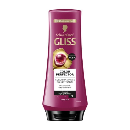 Schwarzkopf Gliss Color Perfector регенериращ балсам за ядисана коса и коса с кичури - Грижа за коса - Сравни цени от 1 магазин с безплатна доставка